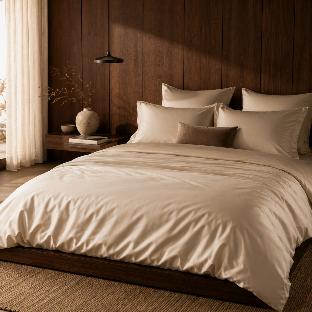 Nordic Cotton Sateen Bedding Collection
