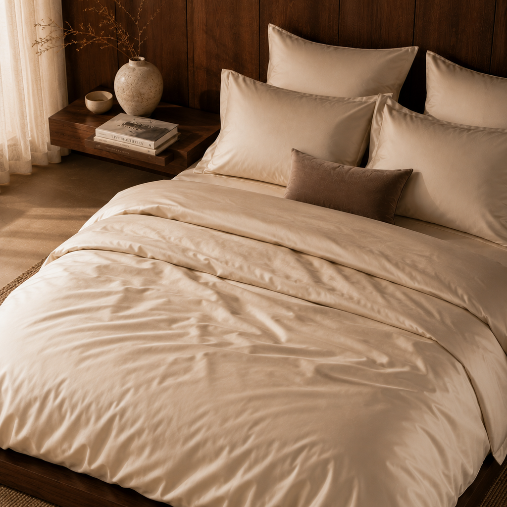 Nordic Cotton Sateen Bedding Collection